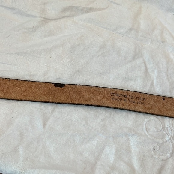 Handmade Leather Belt Horse Design - Picture 6 of 8